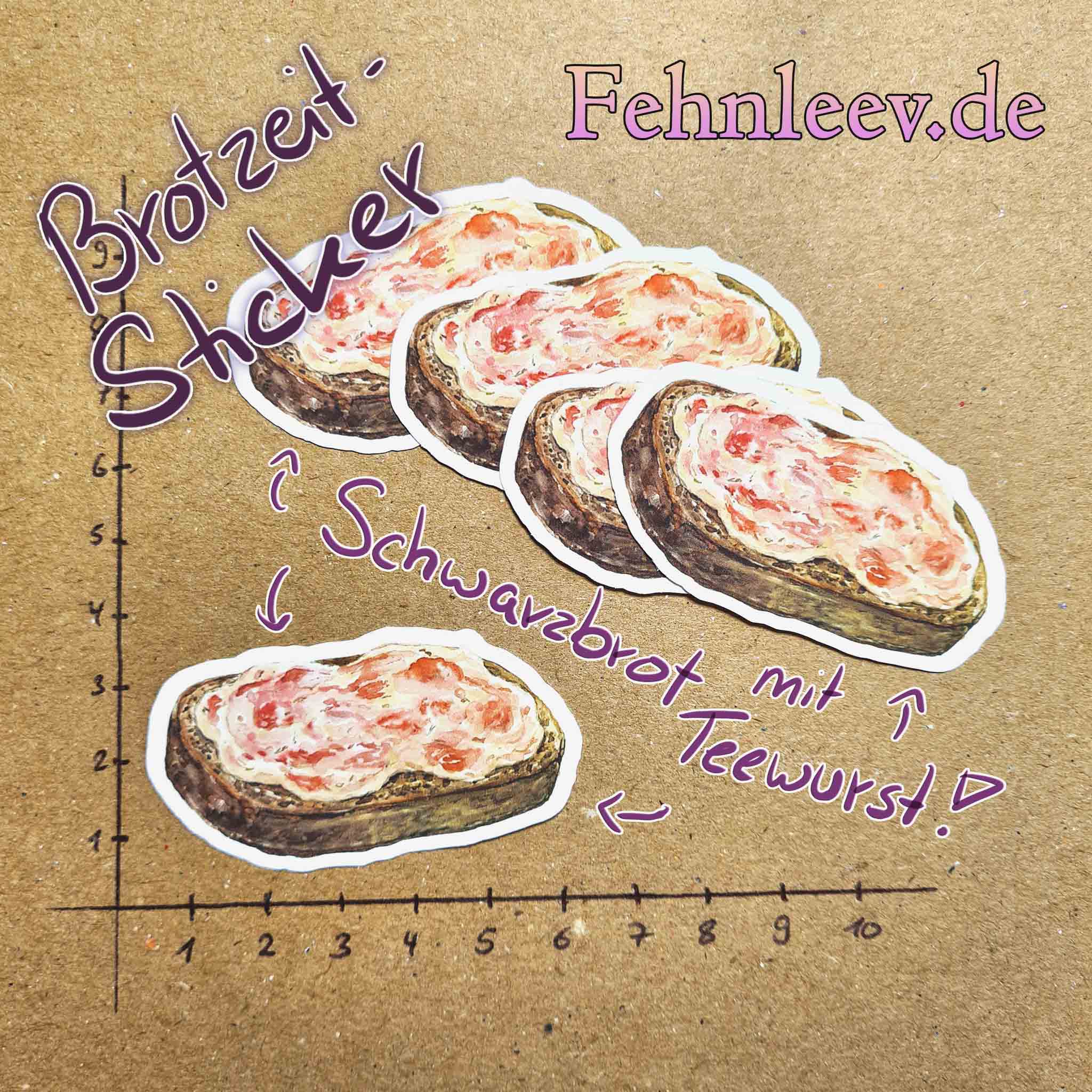Brotzeit - Stickerbundle – Bild 7