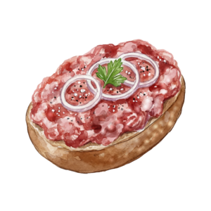 Mettbrötchen Sticker