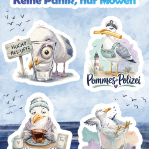 Keine Panik Mööv - Stickersheet