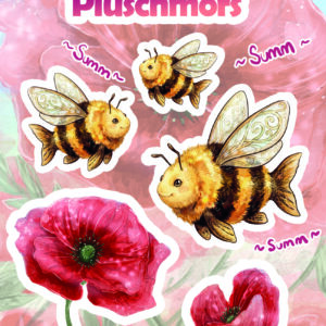 Plüschmors Stickersheet